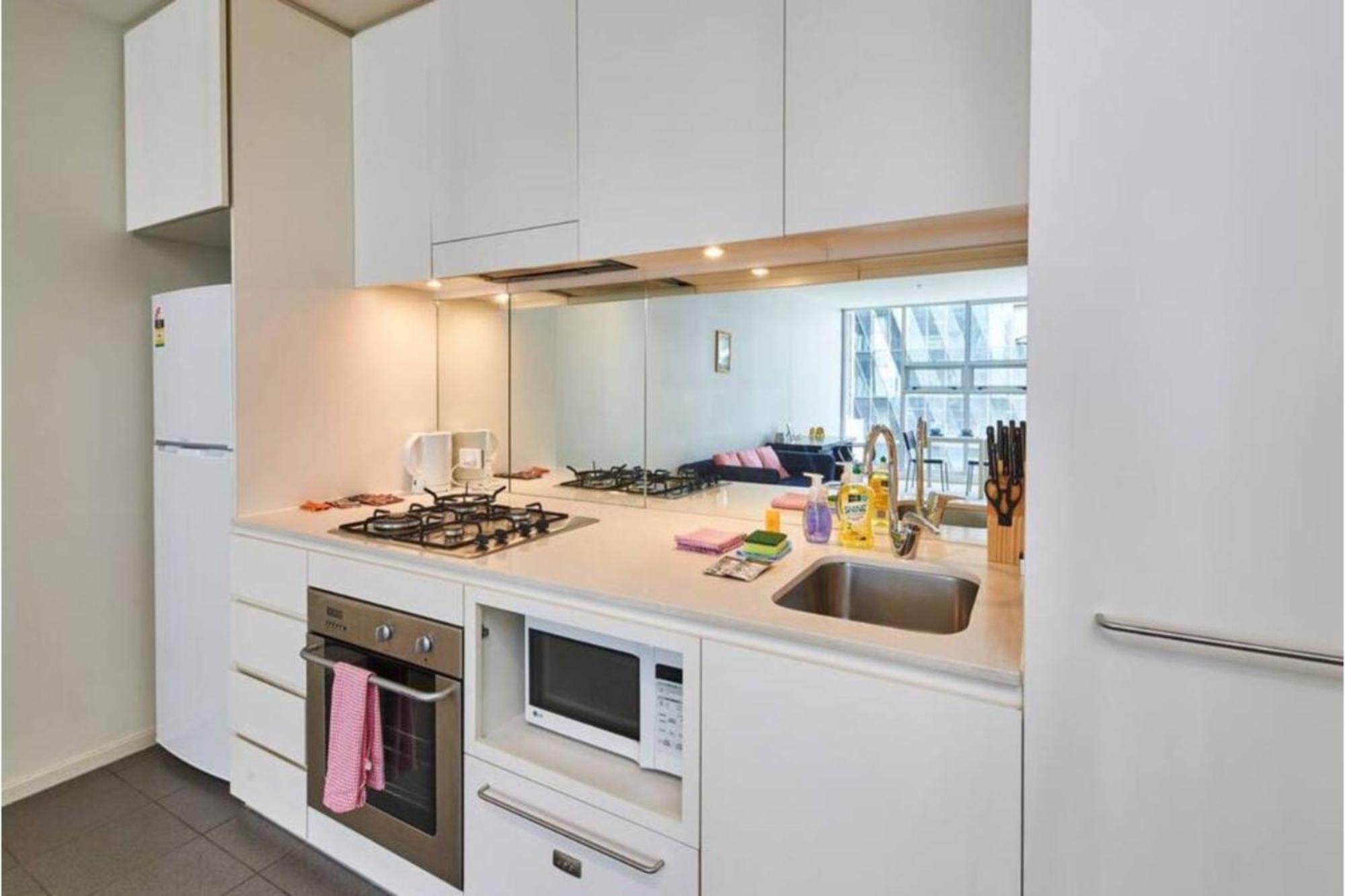 Docklands Convenient & Modern 1 Bed Apartment Мелбърн Екстериор снимка